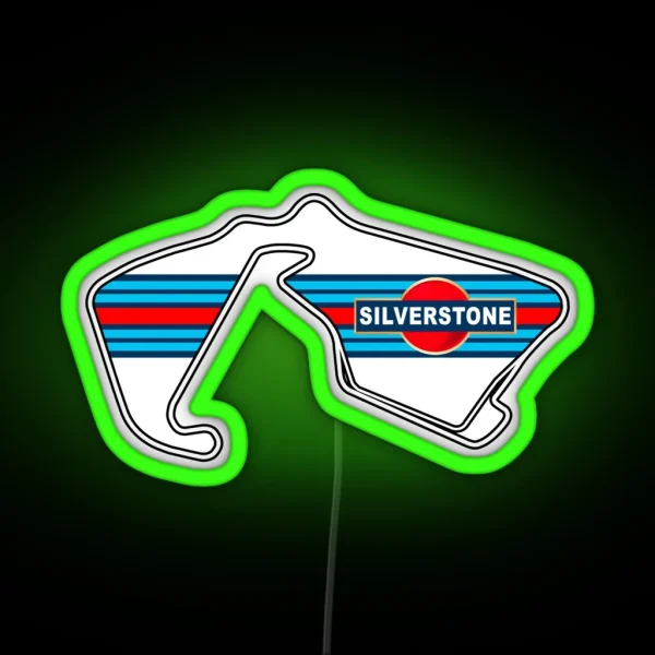 Silverstone RGB Neon Sign