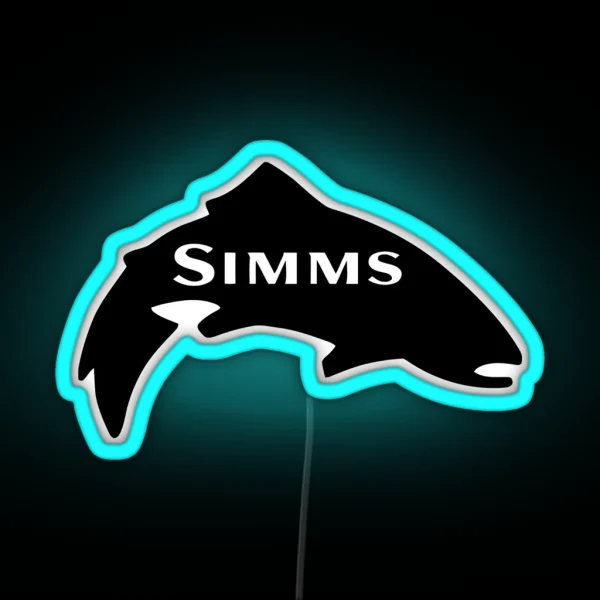 Sim Ms Fishing RGB Neon Sign