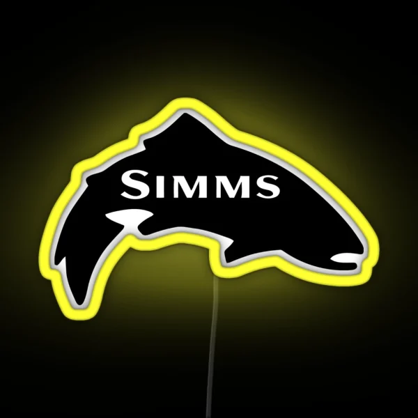 Sim Ms Fishing RGB Neon Sign