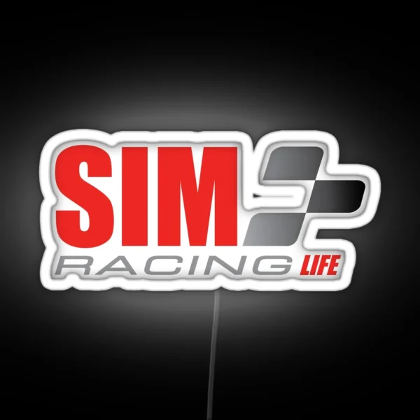 Sim Racing Life RGB Neon Sign