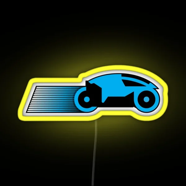 Simple Grid Cycle RGB Neon Sign