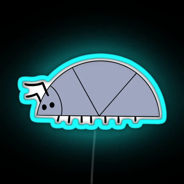 Simple Roly Poly RGB Neon Sign