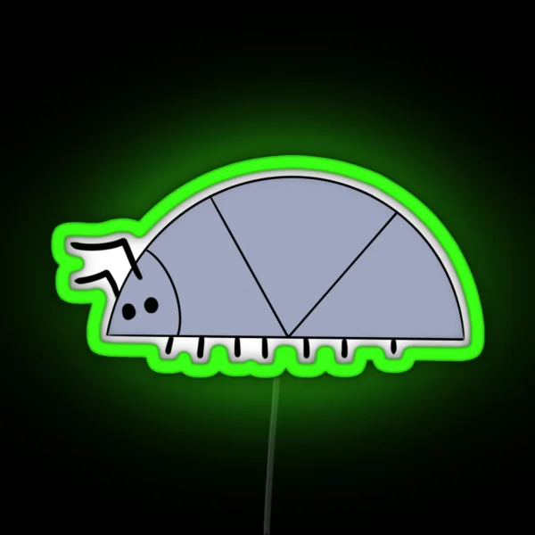 Simple Roly Poly RGB Neon Sign