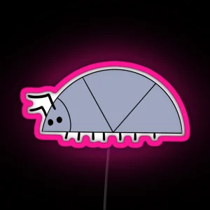 Simple Roly Poly RGB Neon Sign