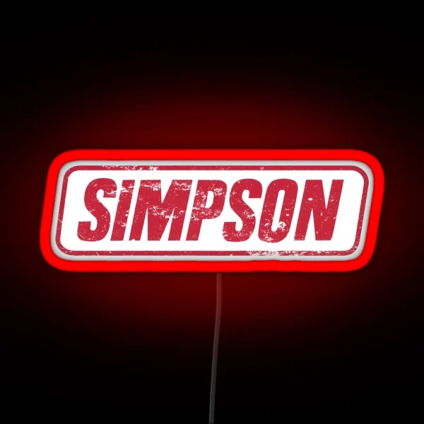 Simpson RGB Neon Sign