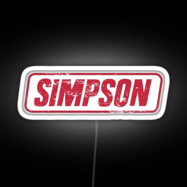 Simpson RGB Neon Sign