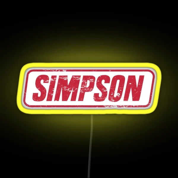 Simpson RGB Neon Sign