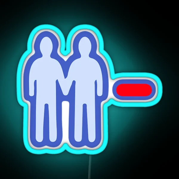 Sims 2 Negative Relationship Points RGB Neon Sign