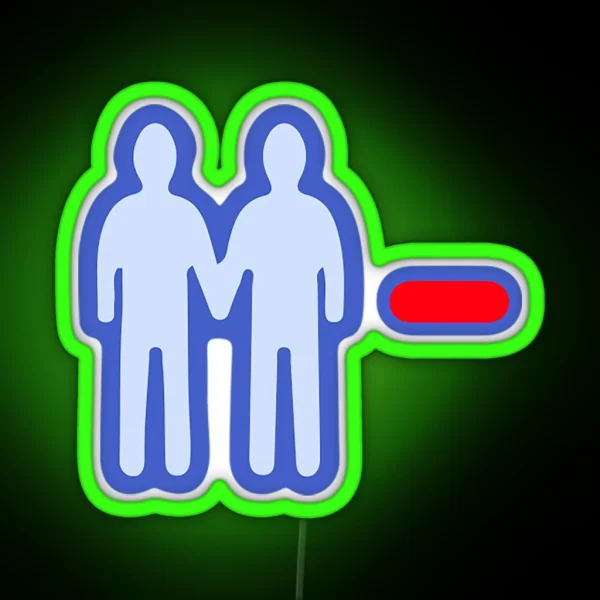 Sims 2 Negative Relationship Points RGB Neon Sign