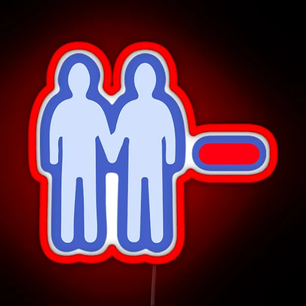 Sims 2 Negative Relationship Points RGB Neon Sign