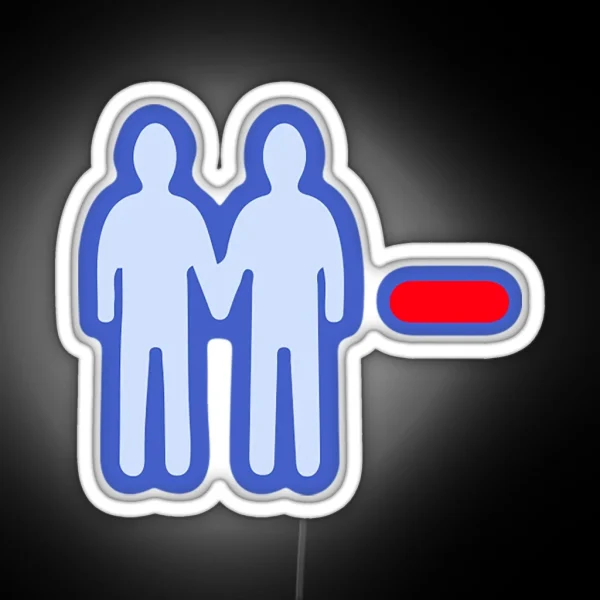 Sims 2 Negative Relationship Points RGB Neon Sign