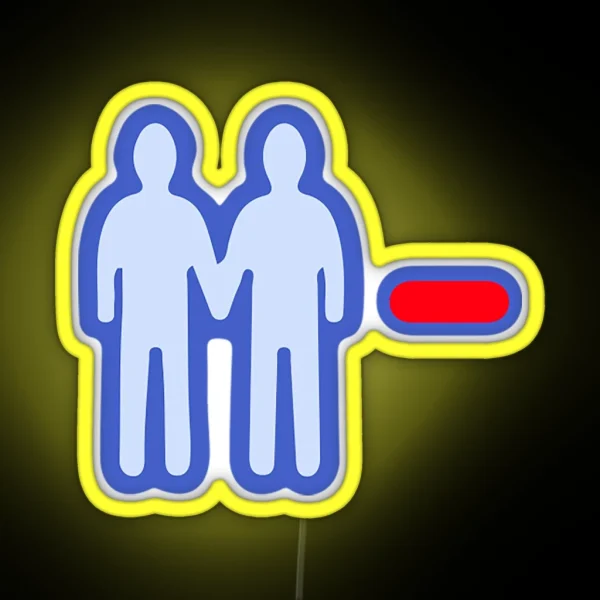 Sims 2 Negative Relationship Points RGB Neon Sign