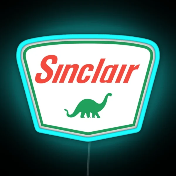 Sinclair Oil Gas RGB Neon Sign