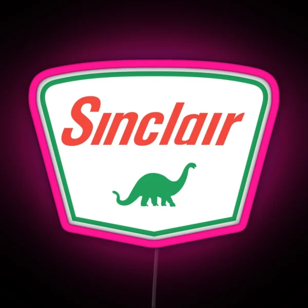 Sinclair Oil Gas RGB Neon Sign