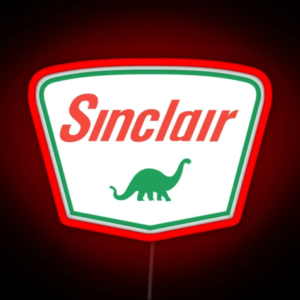 Sinclair Oil Gas RGB Neon Sign