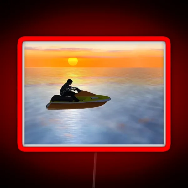 Sinjin Drowning IMVU RGB Neon Sign