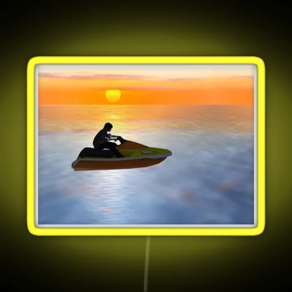 Sinjin Drowning IMVU RGB Neon Sign