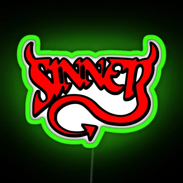 Sinner RGB Neon Sign