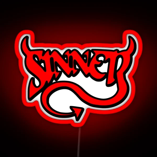 Sinner RGB Neon Sign