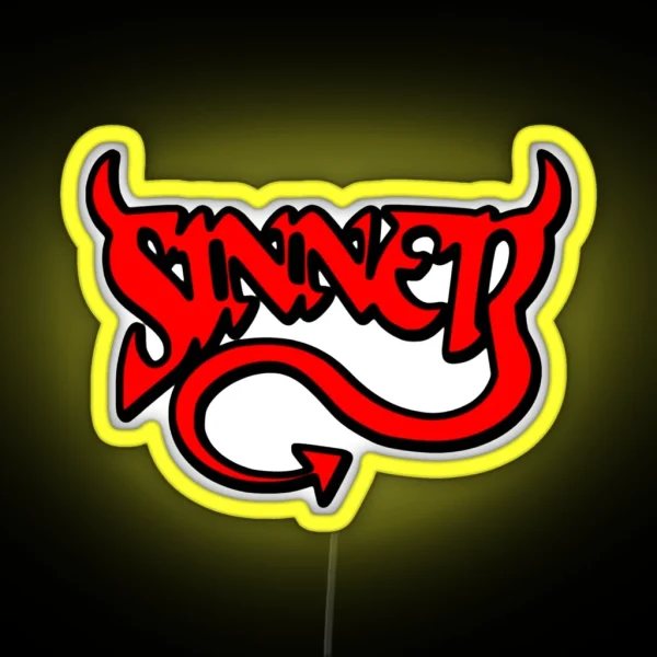 Sinner RGB Neon Sign