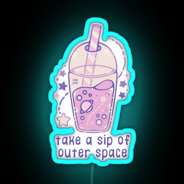 Sip Of Space RGB Neon Sign