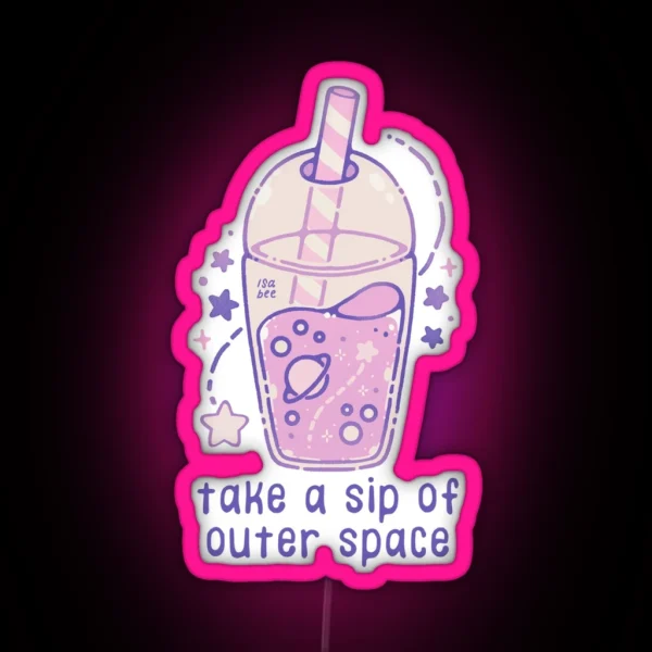 Sip Of Space RGB Neon Sign