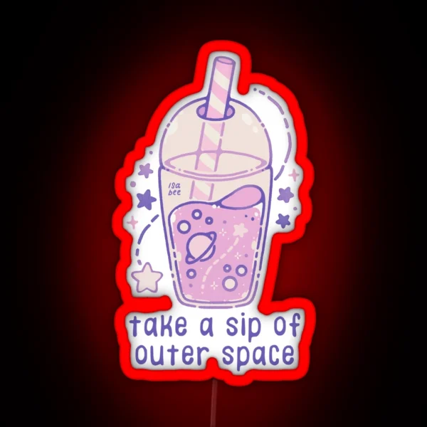 Sip Of Space RGB Neon Sign