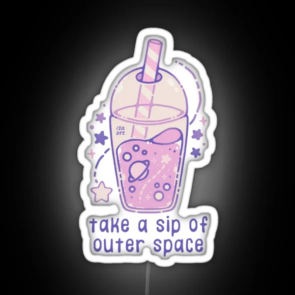 Sip Of Space RGB Neon Sign