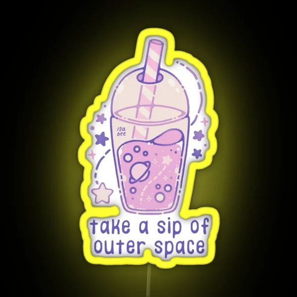 Sip Of Space RGB Neon Sign