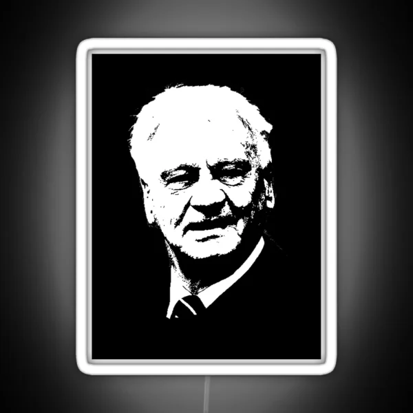 Sir Bobby Robson RGB Neon Sign