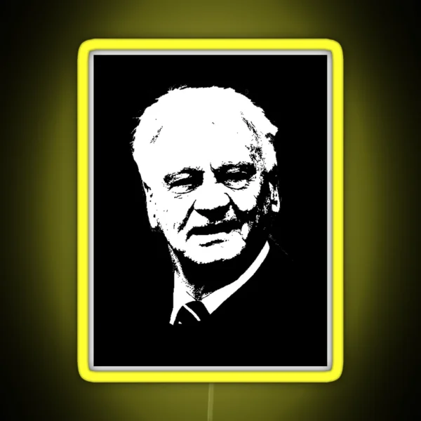 Sir Bobby Robson RGB Neon Sign