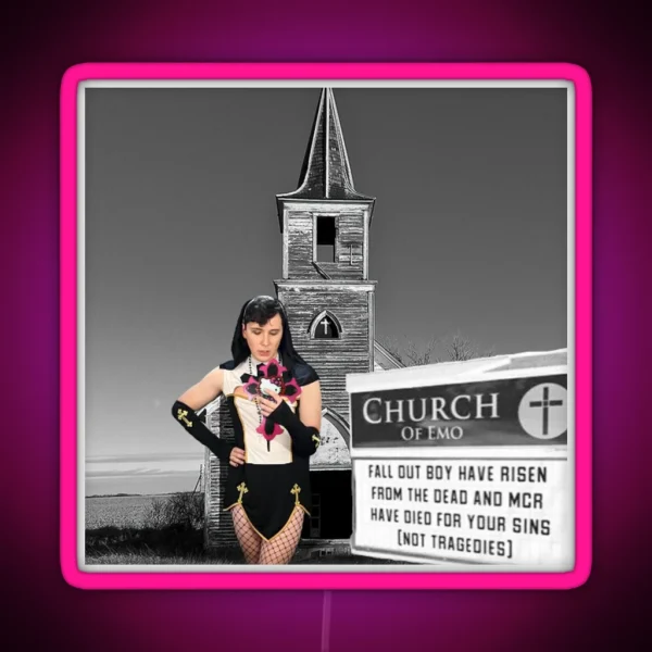 Sister Daniel At Emo Church RGB Neon Sign