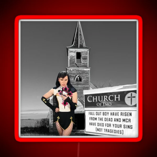 Sister Daniel At Emo Church RGB Neon Sign