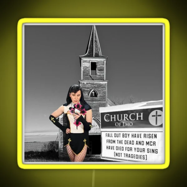 Sister Daniel At Emo Church RGB Neon Sign