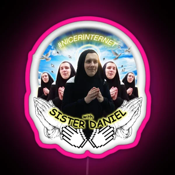 Sister Daniel RGB Neon Sign