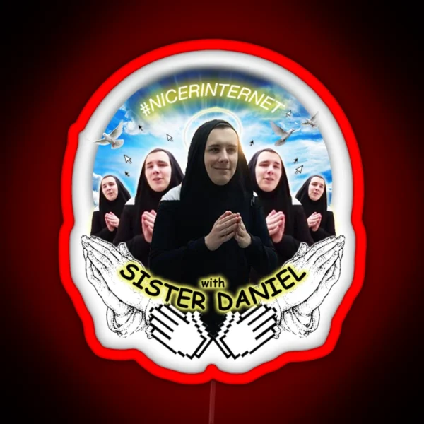 Sister Daniel RGB Neon Sign