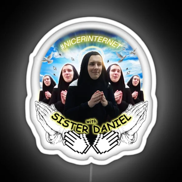 Sister Daniel RGB Neon Sign