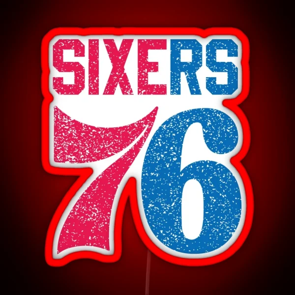 Sixers City RGB Neon Sign