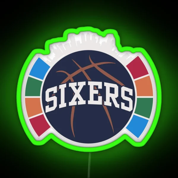 Sixers RGB Neon Sign