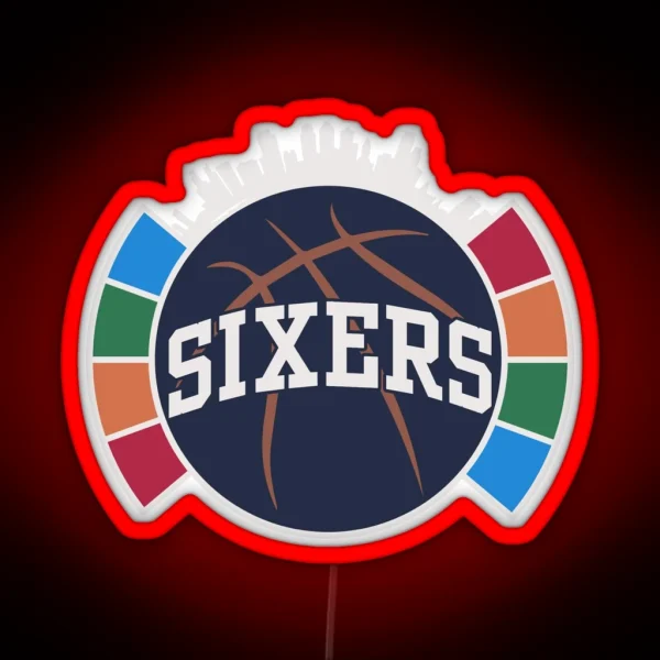 Sixers RGB Neon Sign