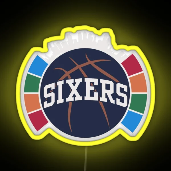 Sixers RGB Neon Sign