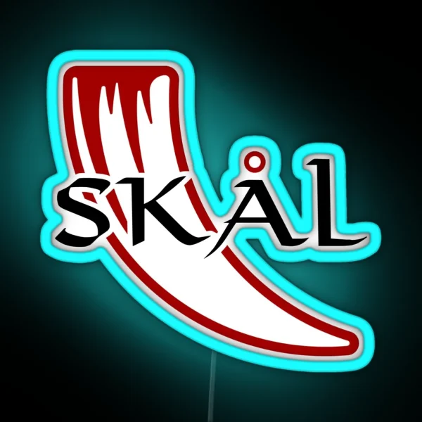 Skal RGB Neon Sign