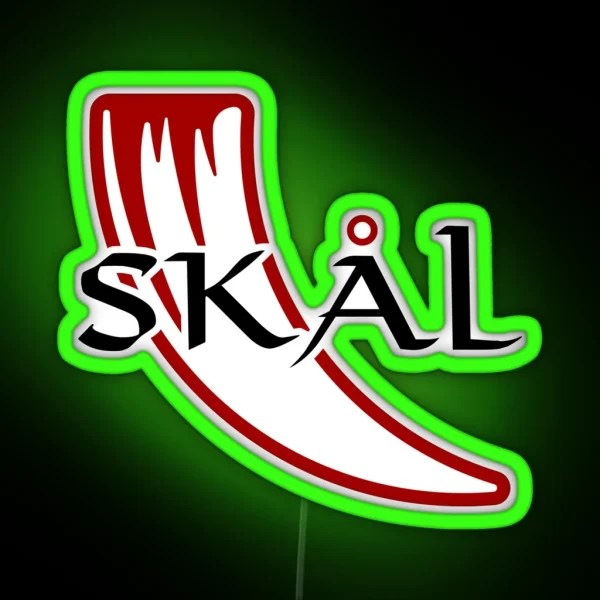 Skal RGB Neon Sign