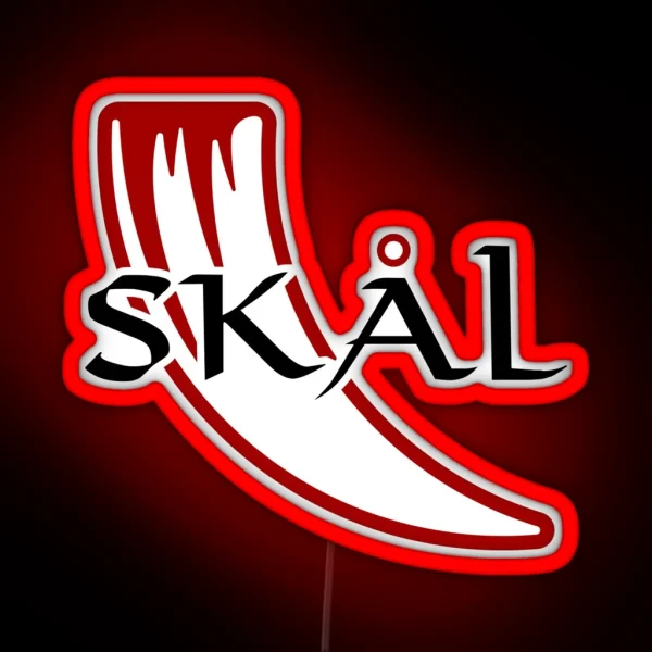 Skal RGB Neon Sign