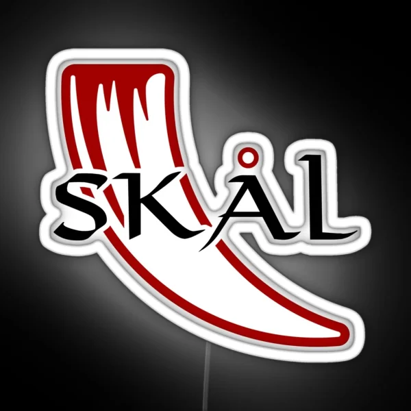 Skal RGB Neon Sign