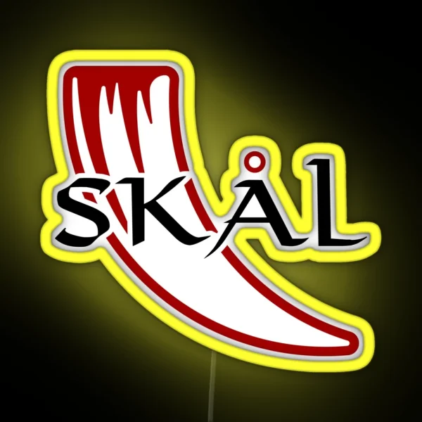 Skal RGB Neon Sign