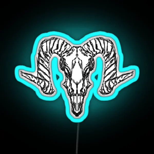 Skapegoat Logo RGB Neon Sign