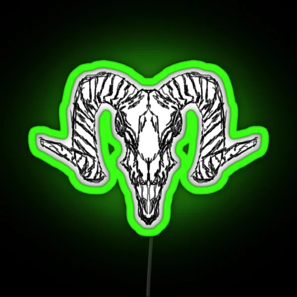 Skapegoat Logo RGB Neon Sign
