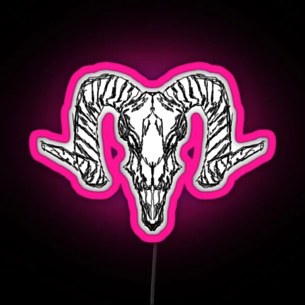 Skapegoat Logo RGB Neon Sign