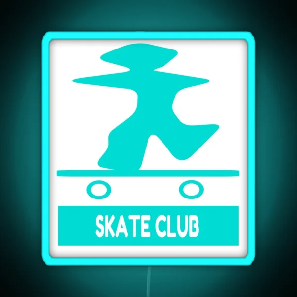 Skate Club RGB Neon Sign
